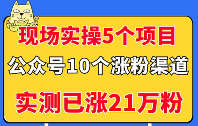 【副业项目3490期】公众号的10种矩阵引流的方法，实测已涨21万粉-欧乐轻创网