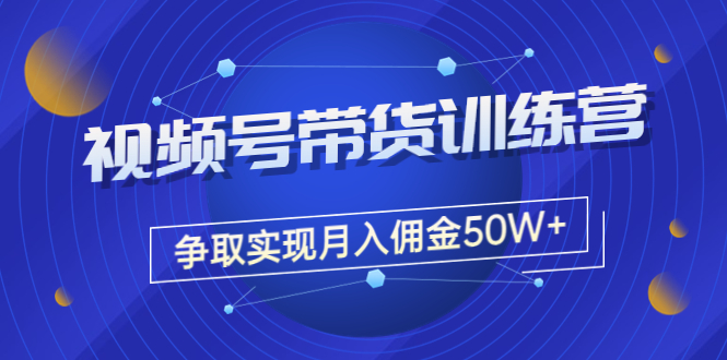 【副业项目3707期】视频号直播带货教程，教你如何实现月入佣金50W+（课程+资料+工具）-欧乐轻创网