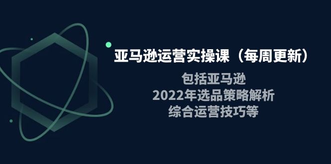 【副业项目4284期】亚马逊运营实操课：包括亚马逊2022选品策略解析，综合运营技巧等-欧乐轻创网