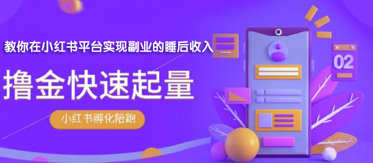 【副业项目2145期】勇哥·小红书撸金快速起量陪跑孵化营，教你在小红书平台实现副业的睡后收入-欧乐轻创网