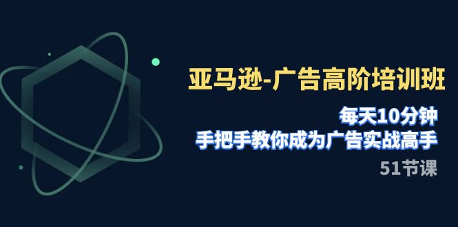 【副业项目8049期】亚马逊-广告高阶培训班，每天10分钟，手把手教你成为广告实战高手-欧乐轻创网